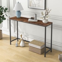 Thin Console Sofa Tables Entryway Wood Couch