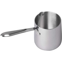 Turkish Coffee Pot Milk Warmer with Spout Tri-Ply Stainless Steel (400ml)
