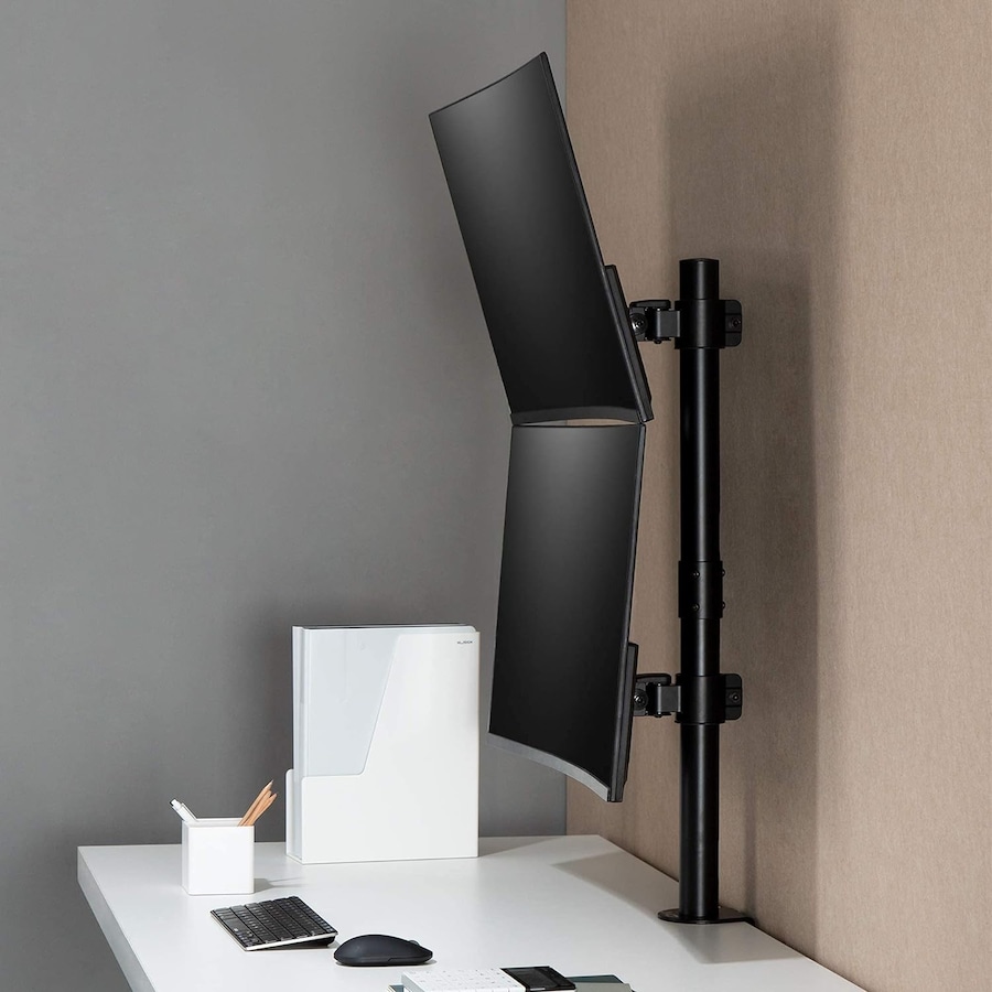 Stack Display Mt Buy Vertical Ultrawide Monitor Mount Stand Stacks 2 Screens - Everyday ...