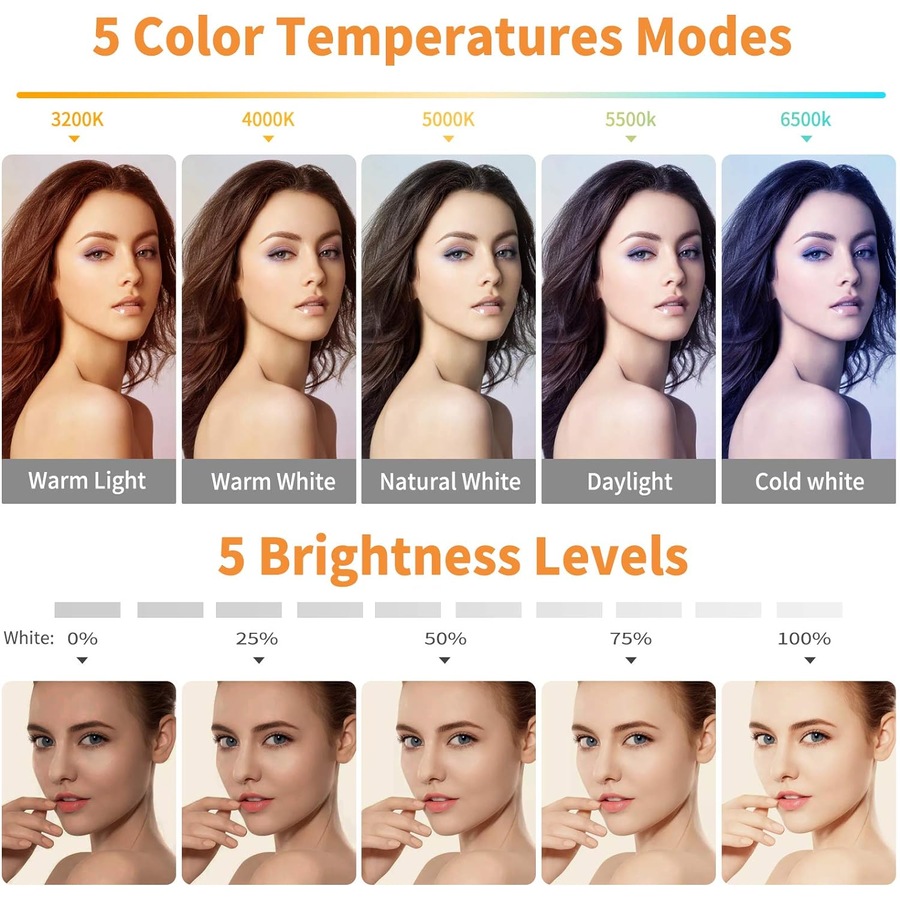 Video Conference Lighting Kit Ring Light