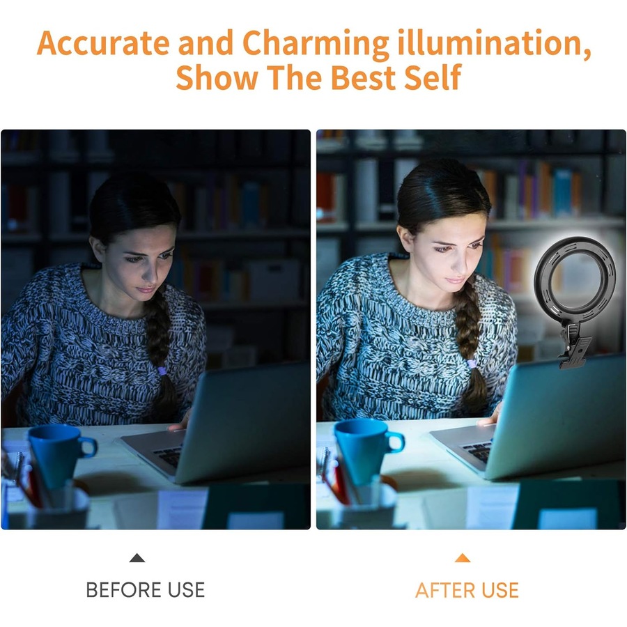 Video Conference Lighting Kit Ring Light