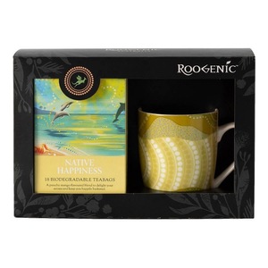 Native Happiness Tea Bag and Cup Gift Box - 18 teabags - Roogenic