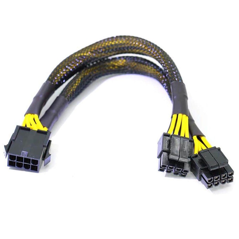 Buy 8Pin ATX 12v CPU EPS Power Extension Splitter Cable - MyDeal