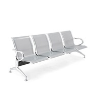 4 Seater Beam Seating Waiting Chairs for Hospitality Health and Public Places