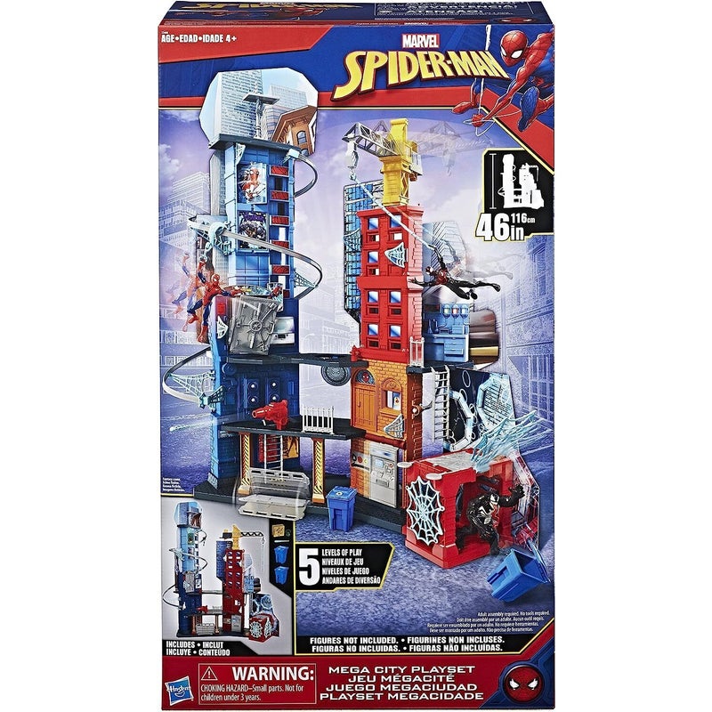 Spiderman 4-Piece Soap & Scrub Bath Gift Set Bodywash Shampoo Ages 3+