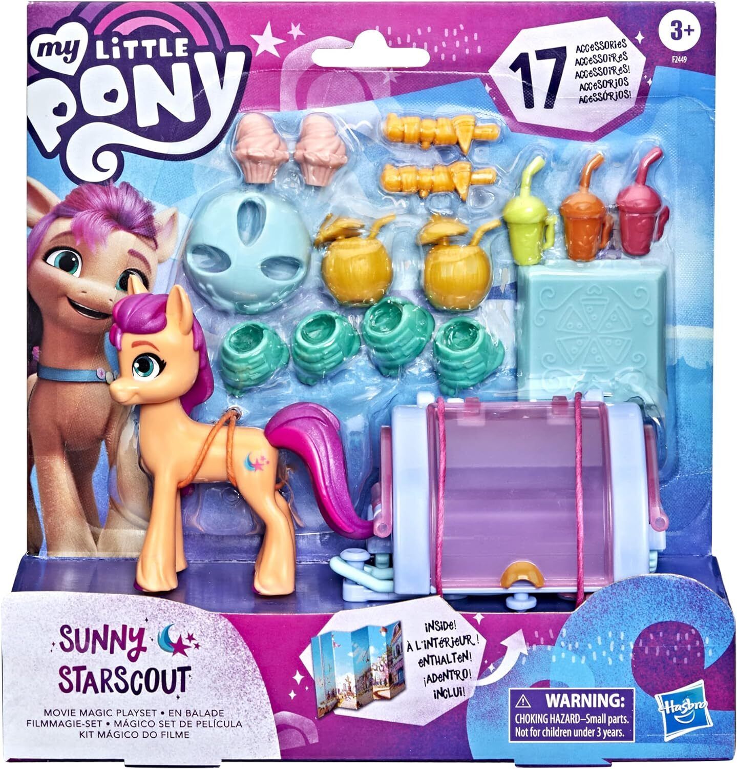 My Little Pony : Nouvelle génération, pack de grands amis du film, poney orange Sunny Starscout de 20 cm et peigne | Toys R Us Canada My Little Pony : Nouvelle génération, pack de grands amis du film, poney orange Sunny Starscout de 20 cm et peigne | Toys R Us Canada