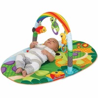 Infantino Topsy Turvy Explore And Store Activity Gym Turtles Baby Play Mat 0m+