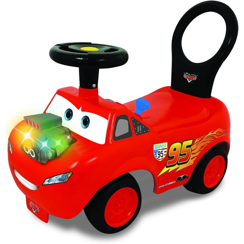 Buy Kiddieland Disney Pixar Cars 2-in-2 Battery-Powered Lightning ...