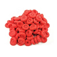 50pcs Latex Caulk Saving Cap Re-Sealable Caulking Tube Nozzle Tips Covers