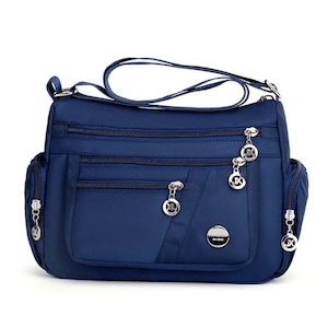 Lady Multi Pocket Messenger Handbag Cross Body Bags Holiday Shoulder Bag