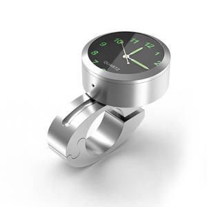 Motorcycle Clock Watch Glow In the Dark Bicycle Bike Handlebar Mount Waterproof