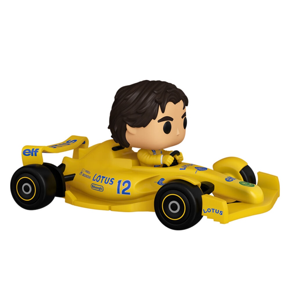 Buy Funko F1 Formula 1 Ayrton Senna With Lotus Race Car Pop! Rides ...