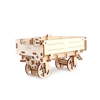 Made in Ukraine UGears Tractor's Trailer Mechanical 3D Puzzle DIY Model Kit
