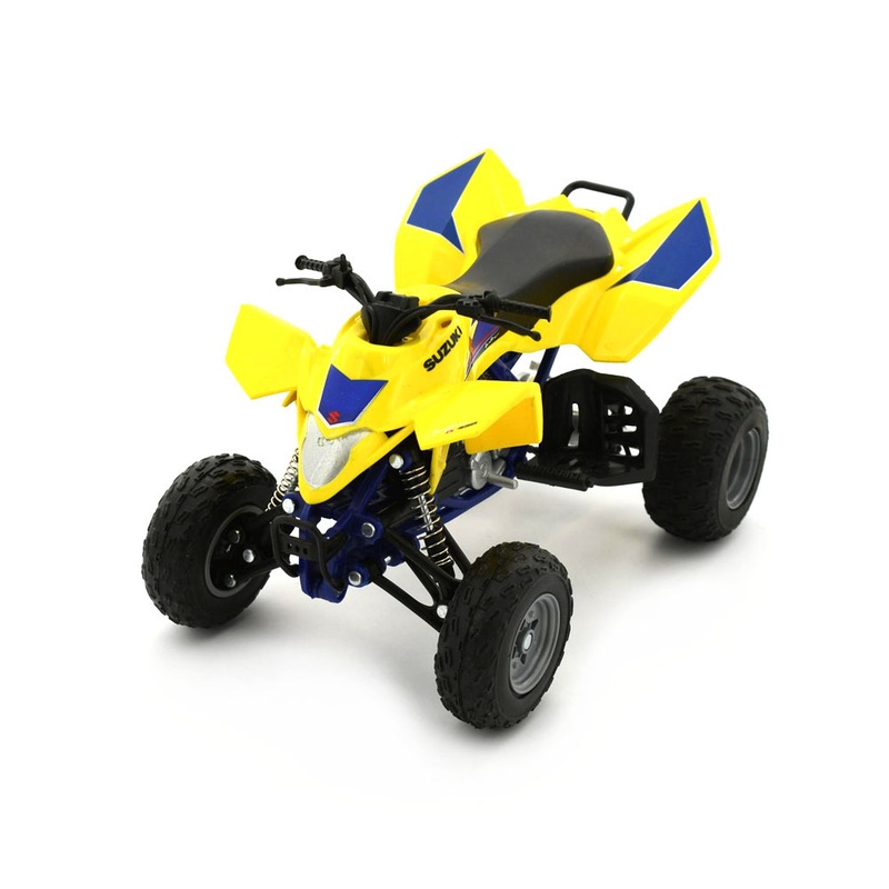 Buy NewRay Licensed 1:2 Scale Suzuki R450 Quad Racer ATV Diecast Model ...