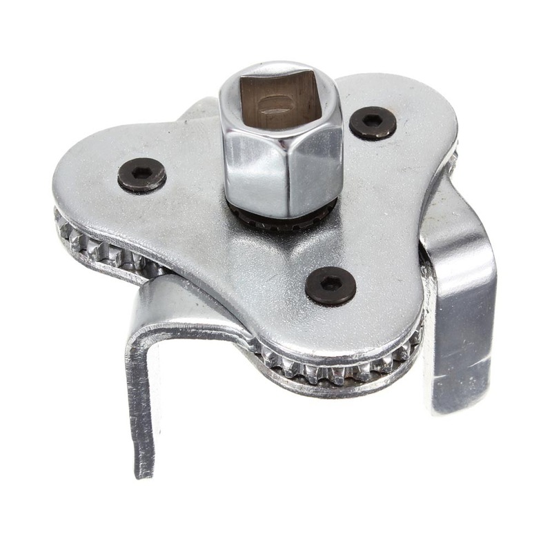 Buy Universal 2 Way Engine Oil Filter Removal Wrench 3 Jaws Clamper