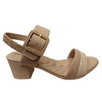 Comfortflex Beatrice Womens Comfortable Brazilian Heels Dress Sandals