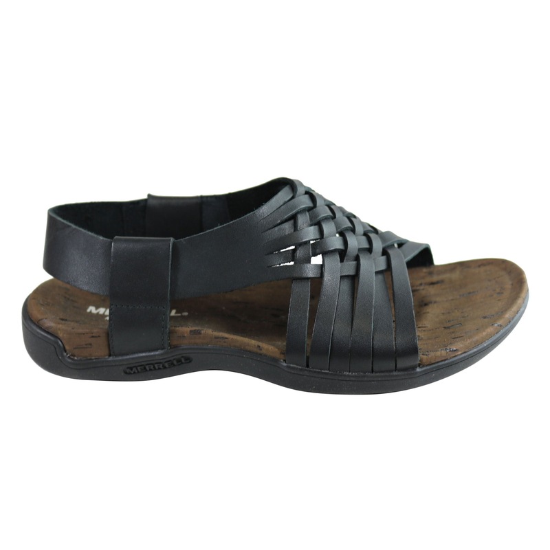 Buy Merrell Womens Comfortable Leather District Mahana Backstrap Sandals - MyDeal