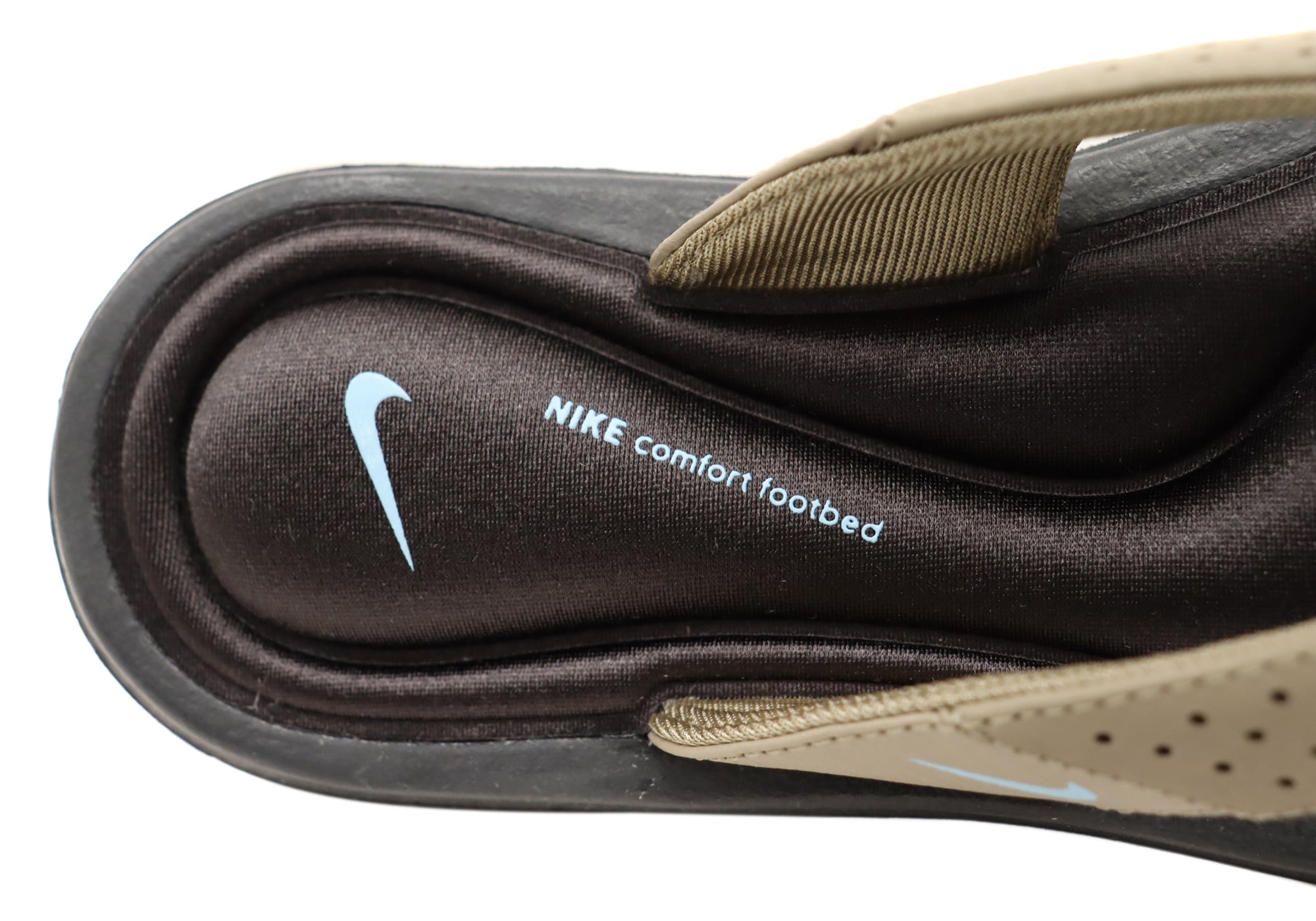 Nike women's best sale comfort footbed slides