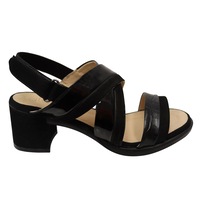 Opananken Nancie Womens Comfortable Leather Mid Heel Sandals