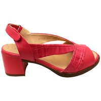 Opananken Raquel Womens Comfortable Leather Mid Heel Sandals