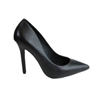 RMK Cadha Womens Leather High Heel Pointed Toe Pump Shoes