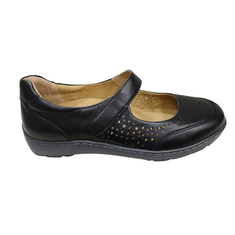 Buy Scholl Orthaheel Wilma Womens Supportive Leather Mary Jane Shoes ...