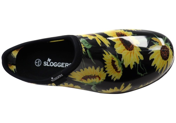 Buy Sloggers Comfortable Womens Splash Shoes Sunflower Black - MyDeal ...