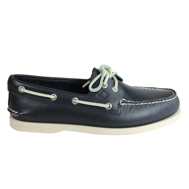 Buy Sperry Mens A/0 2 Eye Leather Lace Up Comfortable Wide Fit Boat ...