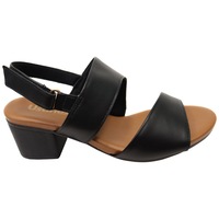 Usaflex Lorrie Womens Comfortable Leather Mid Heel Sandals