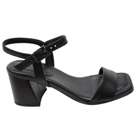 Usaflex Monica Womens Comfortable Leather Heel Sandals Made In Brazil