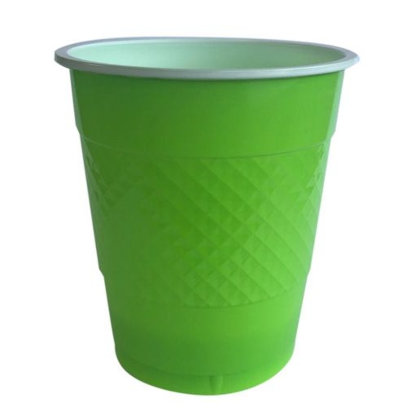 Buy Lime Green Plastic Cups 355ml 20 Pack MyDeal