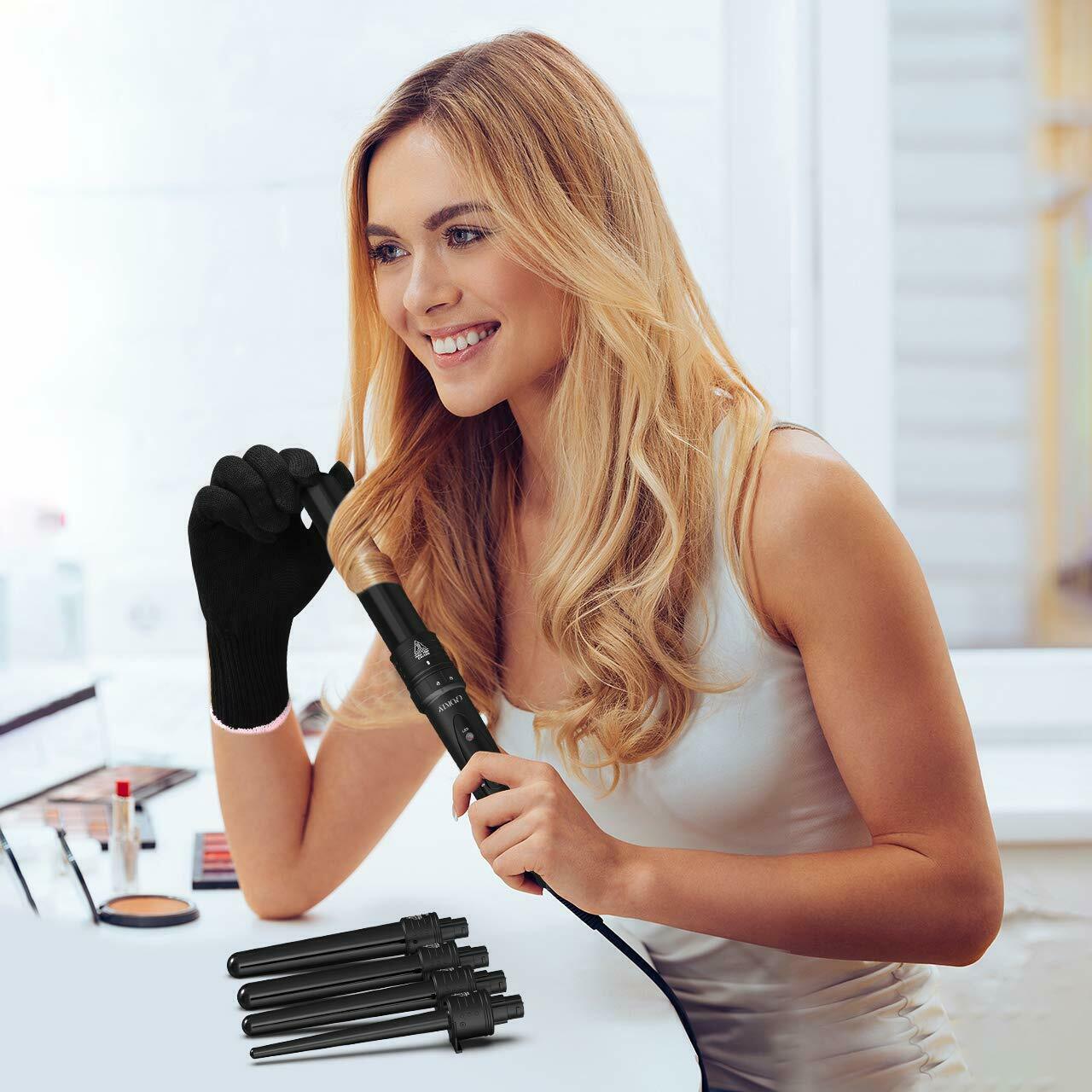 Interchangeable hair clearance wand