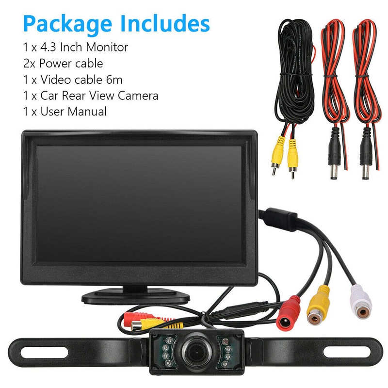 Buy 5 inch TFT LCD Screen Car Monitor Reverse Camera Reversing Parking