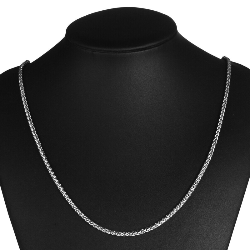 Buy TWO Counts 3mm Thick 23" Long Stainless Steel Spiga Espiga Rope