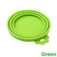 1pcs Pet Food Can Cover Lid Dog Cat Pet Tin Silicone Reusable Storage Cap