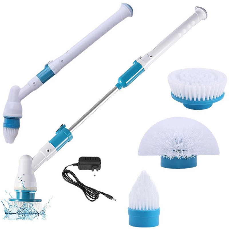 Buy Electric Spin Scrubber Turbo Scrub Cleaning Brush Cordless ...