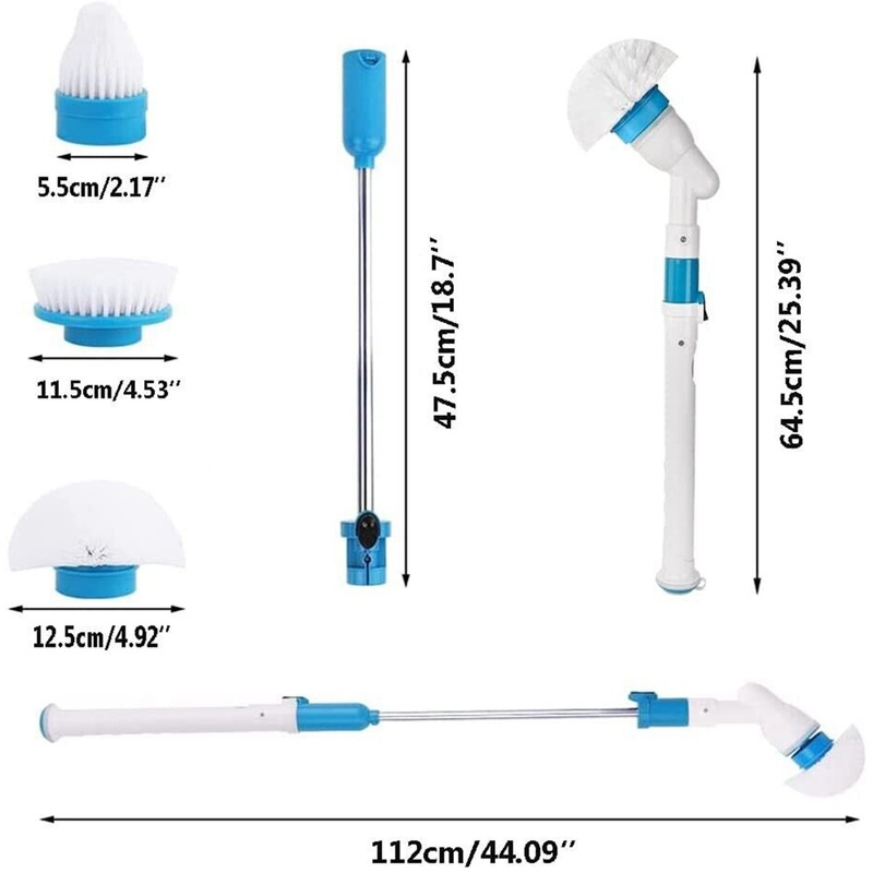 Buy Electric Spin Scrubber Turbo Scrub Cleaning Brush Cordless