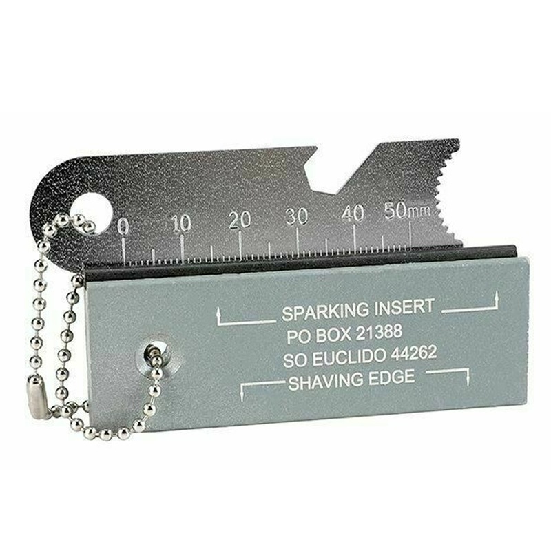 Buy Magnesium Block & Flint Military Fire Starter Striker Army Survival