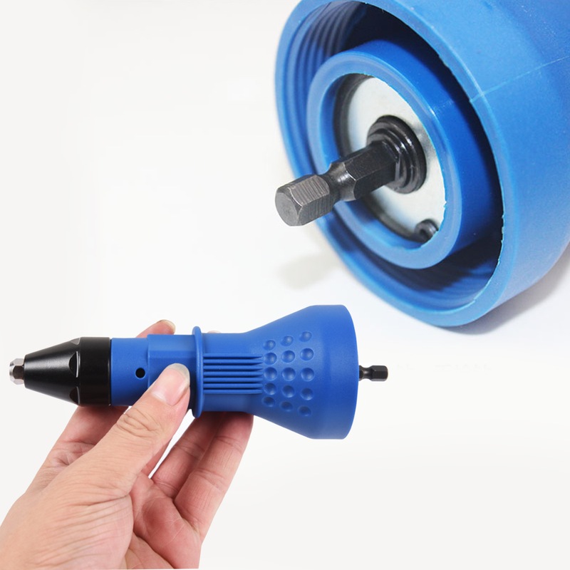 Buy Rivet Pop Gun Attachment Drill Adapter Riveting Nuts Riveter