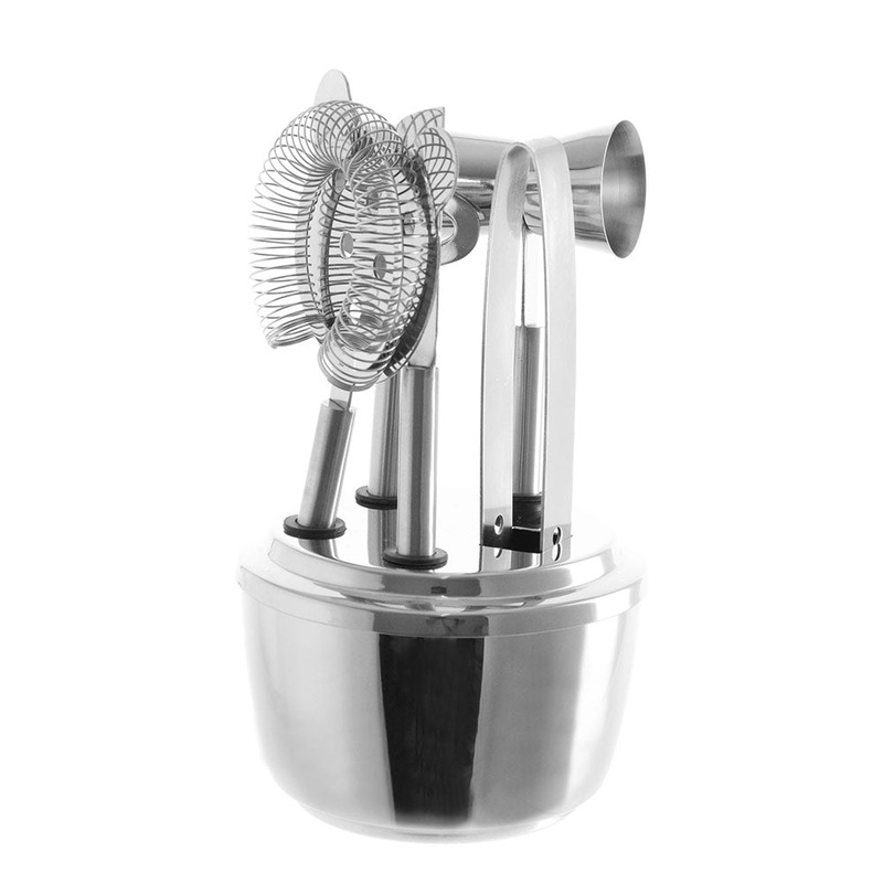 Buy Manhattan Bar Tool Set Stainless Steel MyDeal