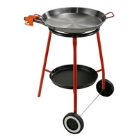 Paella Set - Gas Ring & Steel Paella Pan