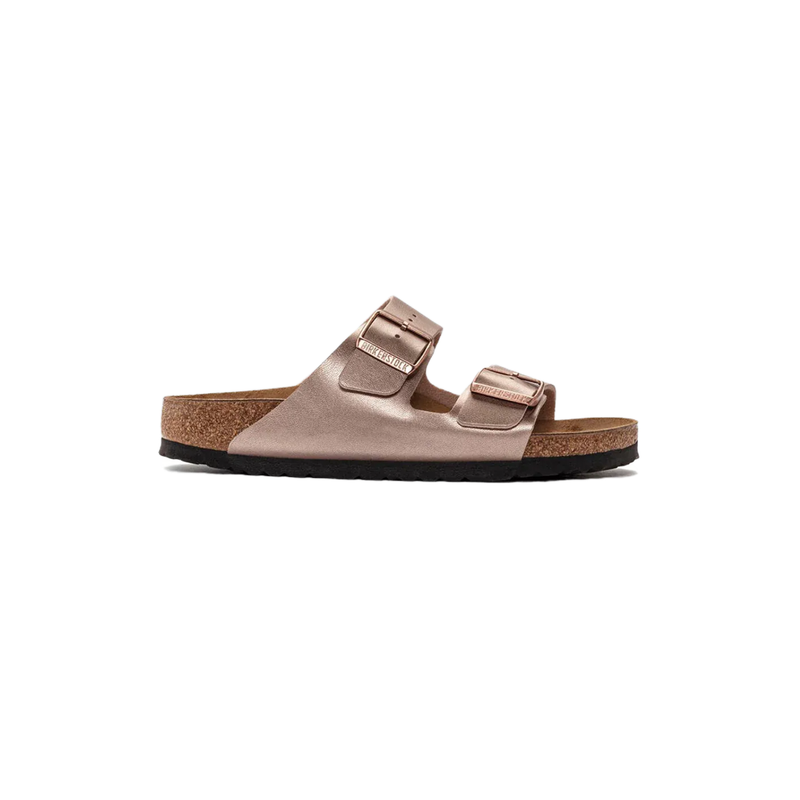 Buy Birkenstock Arizona Birko Flor Metallic Copper Sandals Mydeal