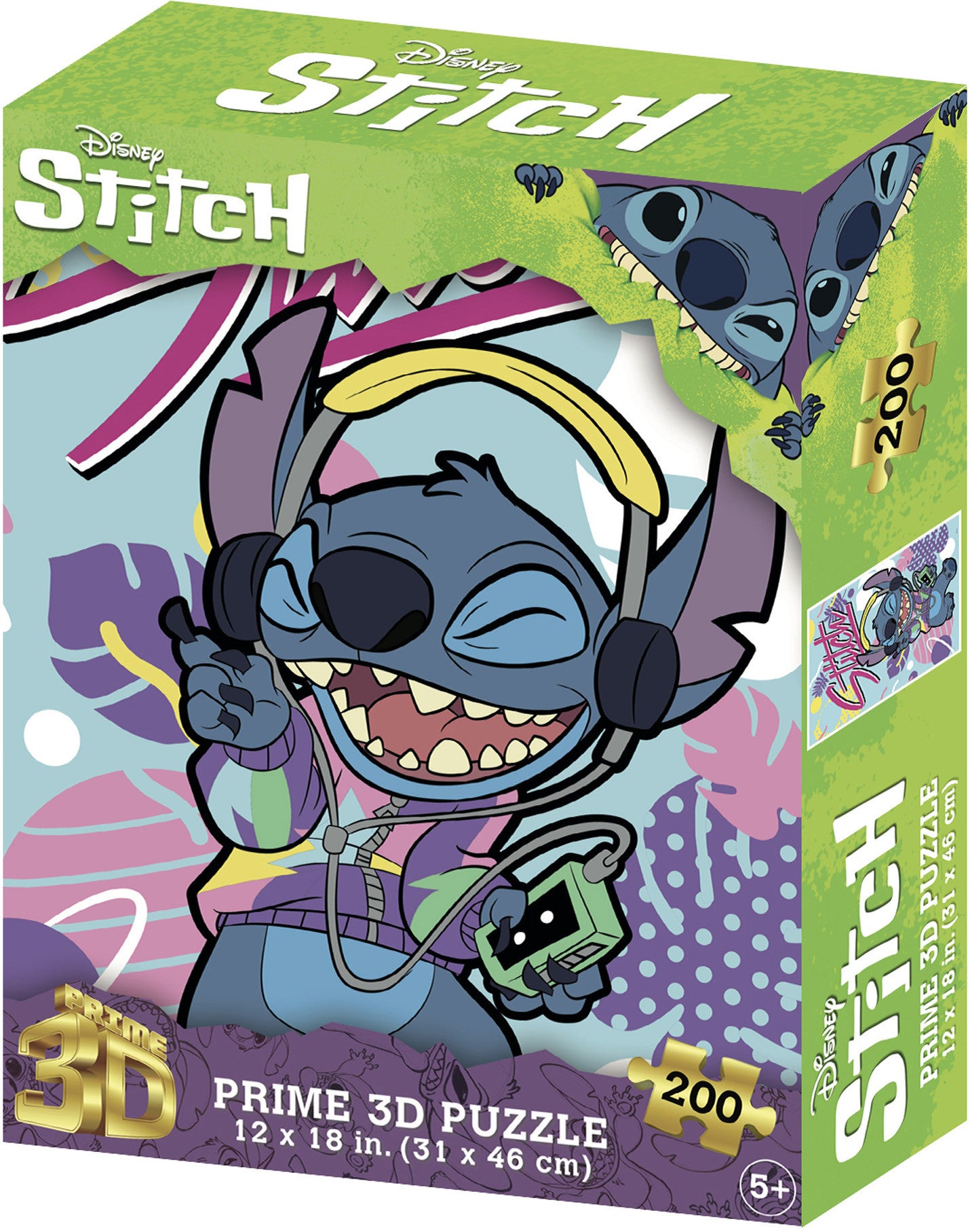 Buy Prime 3D Disney Stitch #2 - 200 piece Jigsaw - MyDeal Australia