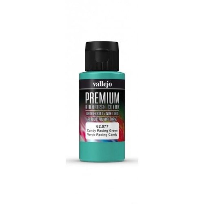 Buy Vallejo Premium Colour - Candy Racing Green 60ml Acrylic Paint ...