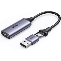 HDMI to USB-C Video Screen Capture Card 4K Recorder Game Live Streaming Switch