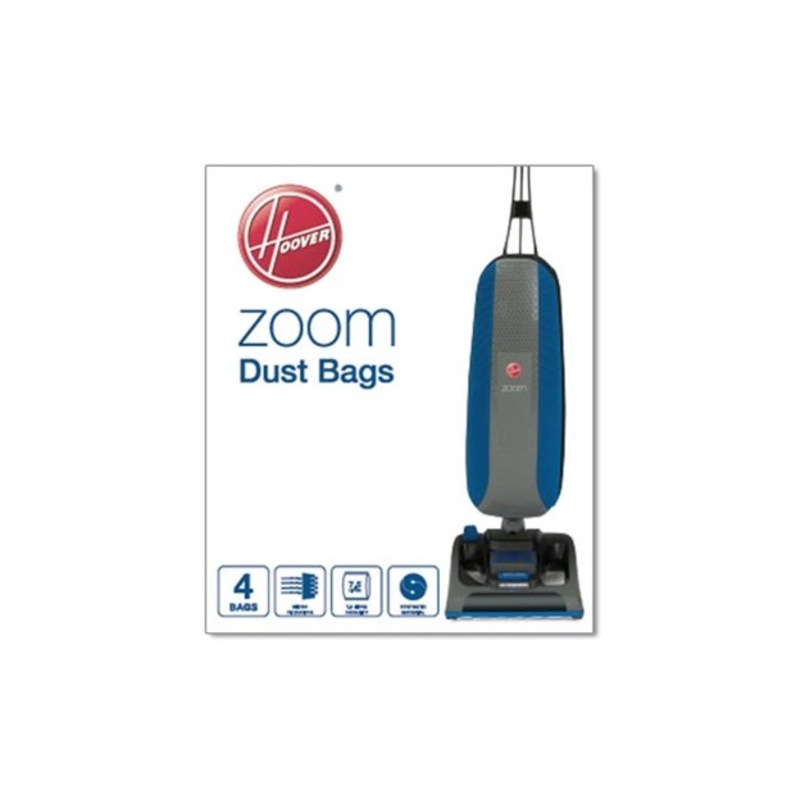 Buy Hoover Zoom Vacuum Bags 4pk MyDeal
