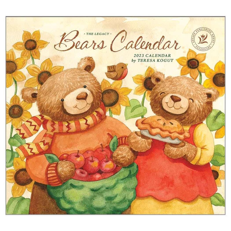 Buy 2023 Calendar Bears Calendar by Teresa Kogut Legacy WCA74524 MyDeal