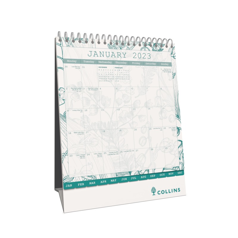 Buy 2023 Calendar Collins Tara Desk TADC MyDeal