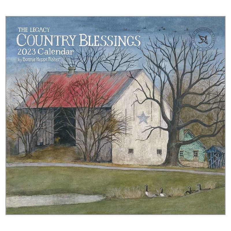 Buy 2023 Calendar Country Blessings w/ Scripture by Bonnie H. Fisher