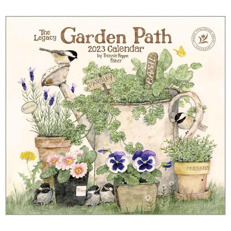 Buy 2023 Calendar Garden Path by Bonnie Heppe Fisher Legacy WCA76407